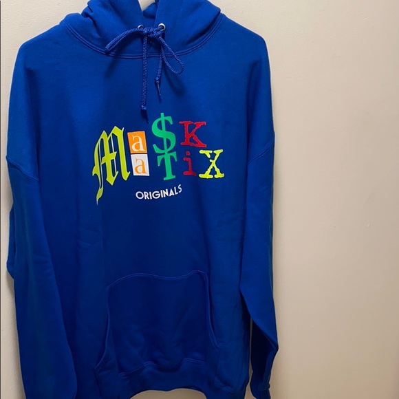 📸NIP BLUE🔵 MASKMATIX HOODIE - Picture 4 of 5